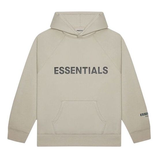 Fear of God Essentials SS20 Hoodie 'Beige' FOG-SS20-403