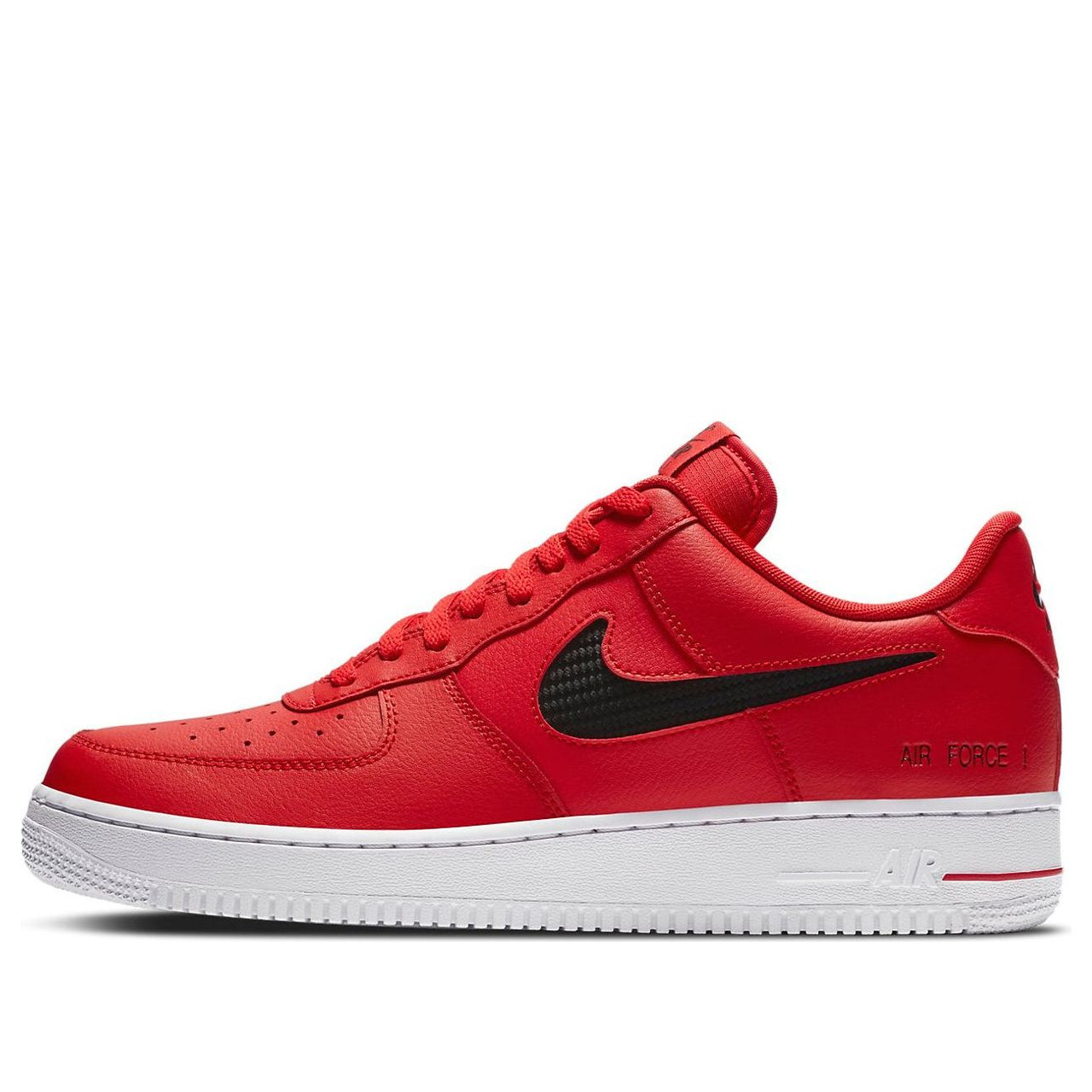 Nike Air Force 1 '07 LV8 'Cut Out Swoosh - University Red' CZ7377-600