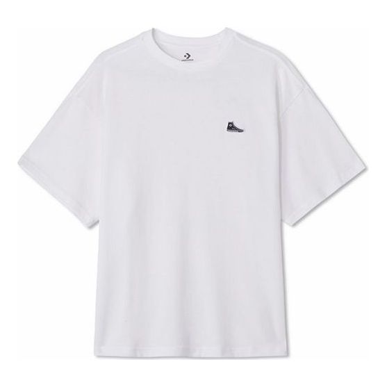 Converse Sneaker Patch Tee Asia Sizing 'White' 10023850-A03