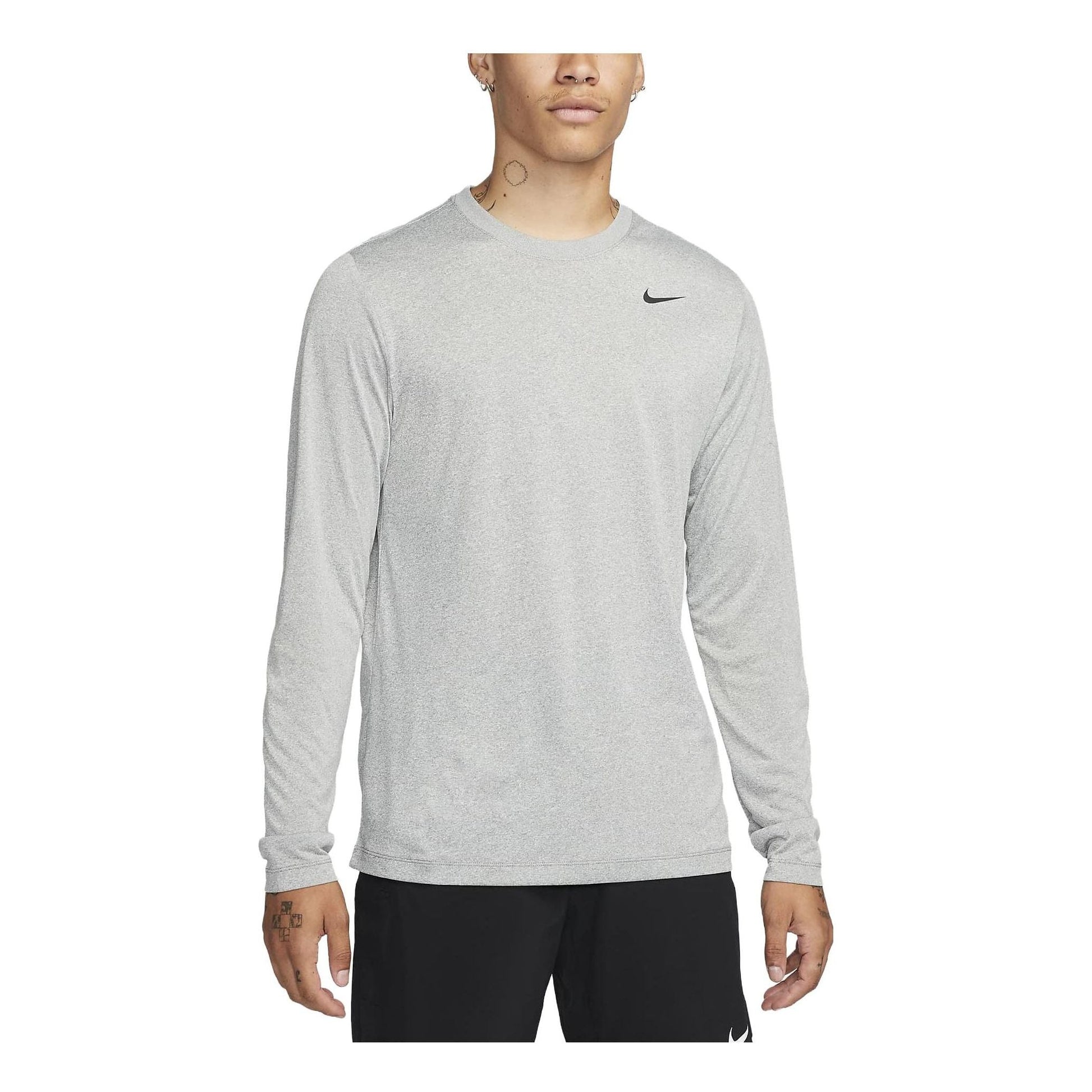 Nike Dri-FIT Legend Long-Sleeve Fitness Top 'Grey' DX0993-063