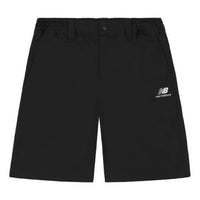 New Balance Logo Essentials Shorts Asia Sizing 'Black' 5VD38441-BK