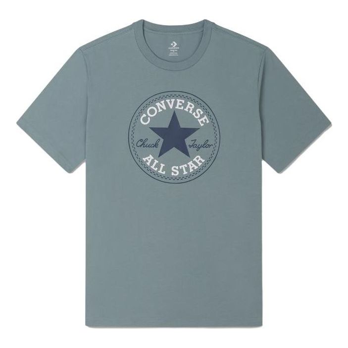 Converse Go-To All Star Patch Logo Standard Fit T-Shirt Asia Sizing 'Blue' 10025459-052