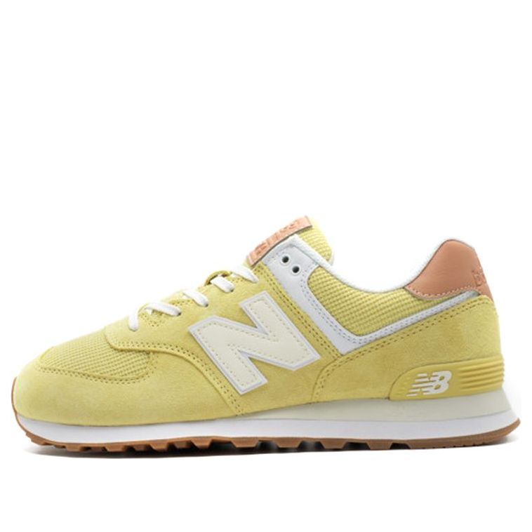 New Balance 574 White/Yellow ML574TYB
