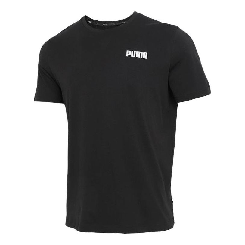 PUMA Classic Logo T-Shirt 'Black' 845677-01