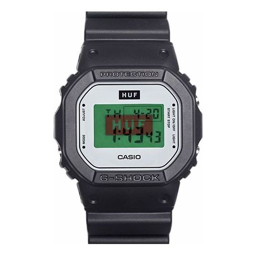 CASIO x HUF G-Shock Digital 'Black' DW5600HUF-1