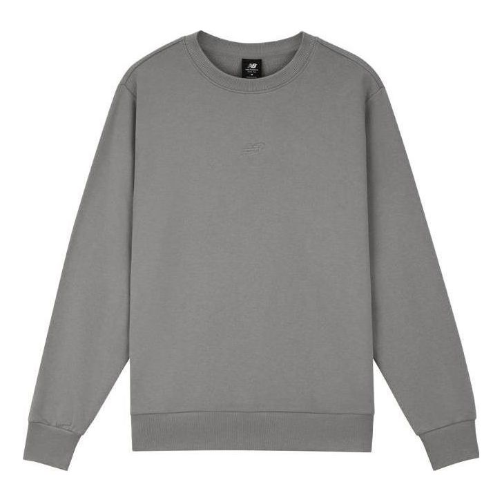 New Balance Pullover Sweatshirt Asia Sizing 'Grey' AMT33334-TAG