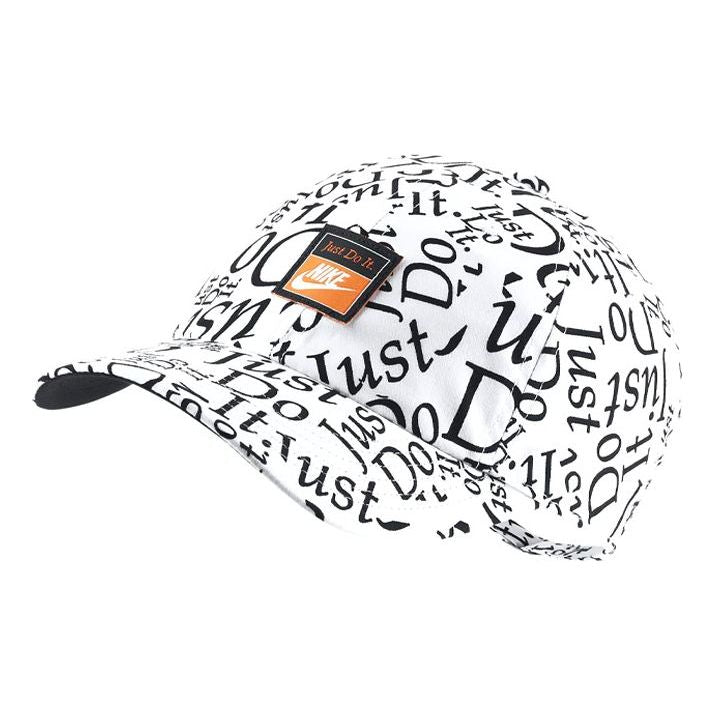 (GS) Nike H86 Just Do It AOP Cap 'White' CQ9172-100