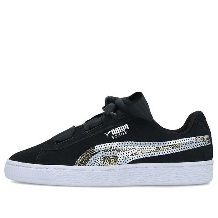 (GS) PUMA Suede Heart Trailblazer SQN 'Black' 368953-02