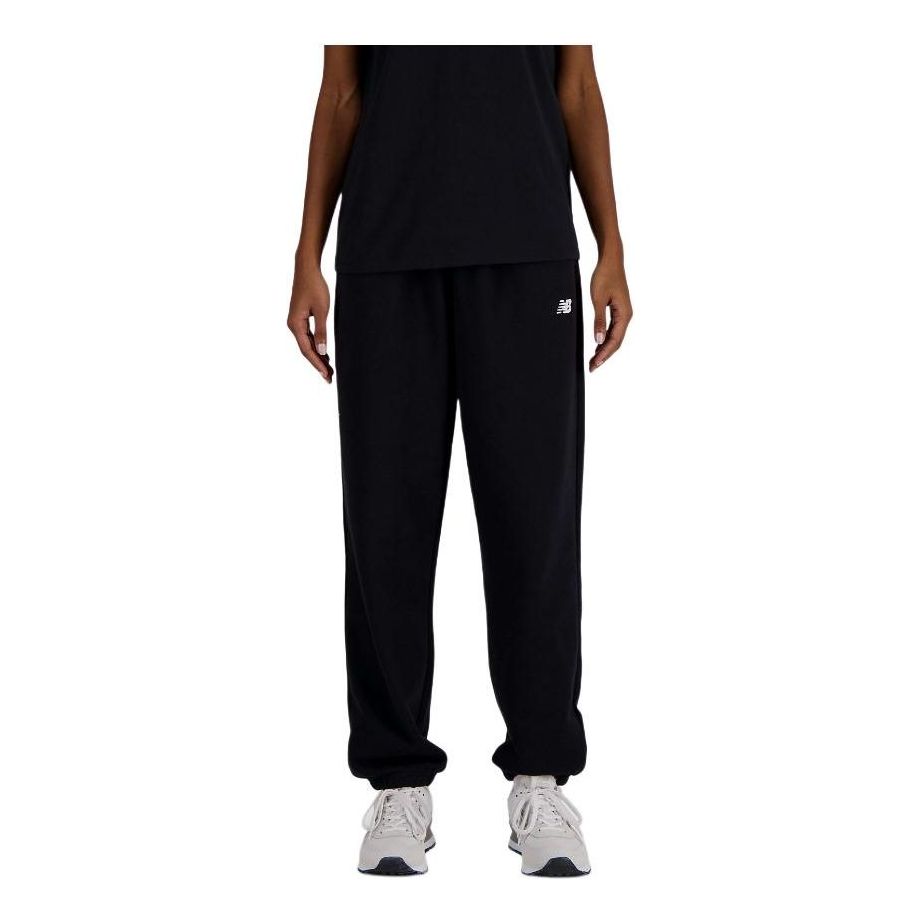 (WMNS) New Balance Sport Essentials French Terry Jogger Pants Asia Sizing 'Black' WP41500-BK