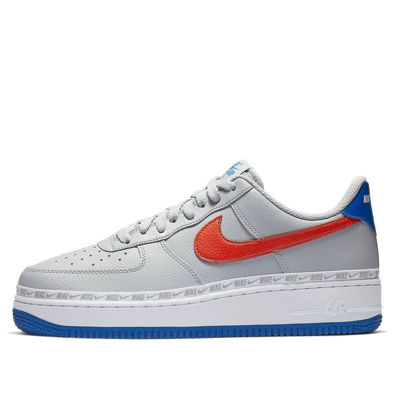 Nike Air Force 1 Low 'Overbranding Grey Blue Red' CD7339-001