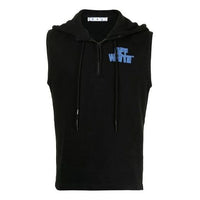Off-White SS21 Logo Printing Sleeveless Black OMAC010R21FLE0021040