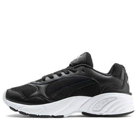 (GS) PUMA Cell Viper Low Top Running Shoes Black/White 369693-04