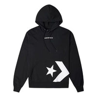 (WMNS) Converse Star Chevron Pocket Hoodie Asia Sizing 'Black' 10023083-A01