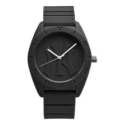 Men's MLB Sports Silicone waterproof Student Large Black quartz Watch MLB-D5002-2