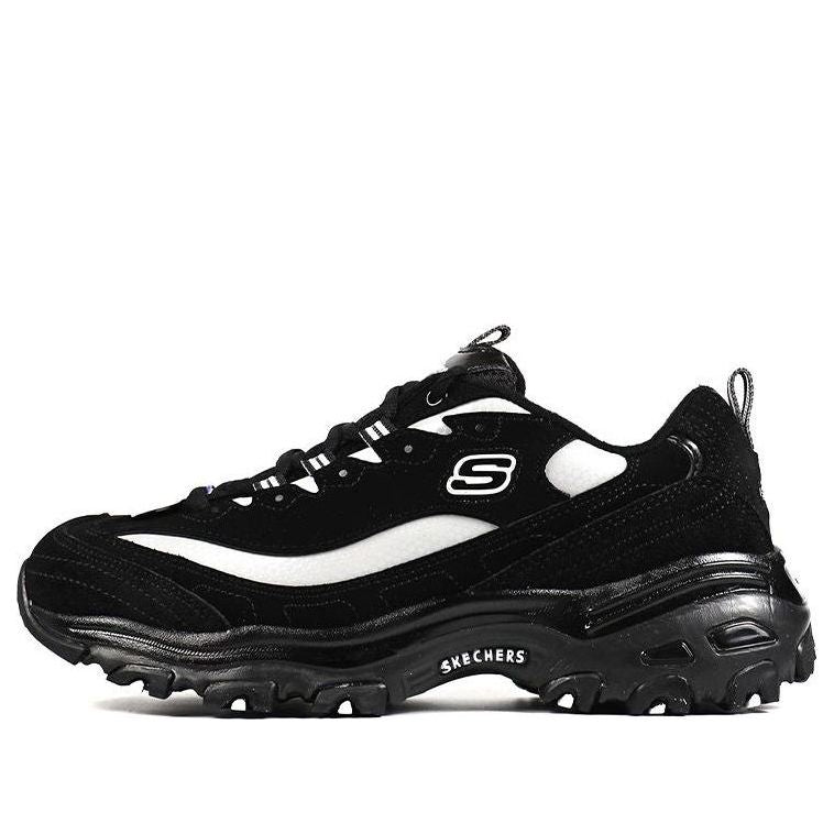 (WMNS) Skechers D'Lites Daddy Shoes Black 99999938-BKW