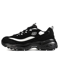 (WMNS) Skechers D'Lites Daddy Shoes Black 99999938-BKW