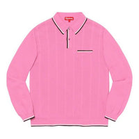 Supreme FW19 Week 17 Stripe Rib L/S Knit Polo SUP-FW19-10961