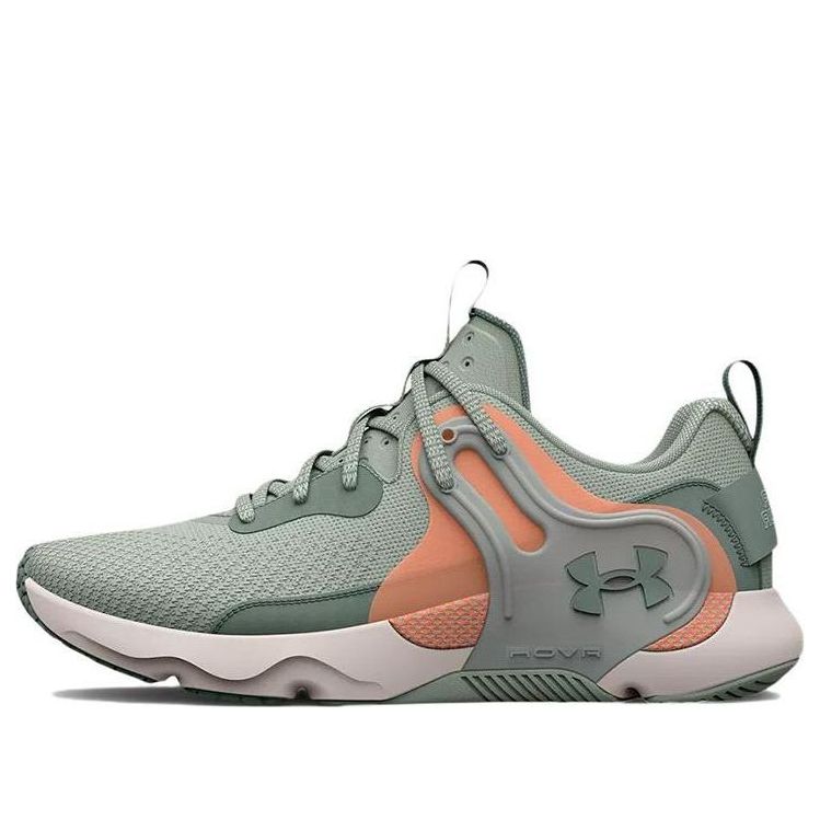 (WMNS) Under Armour HOVR Apex 3 Cross Trainer 'Green Orange' 3024272-302