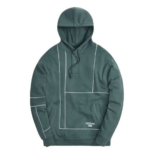 KITH For Wilson Williams IV Hoodie 'Court Green' KHM030071-307