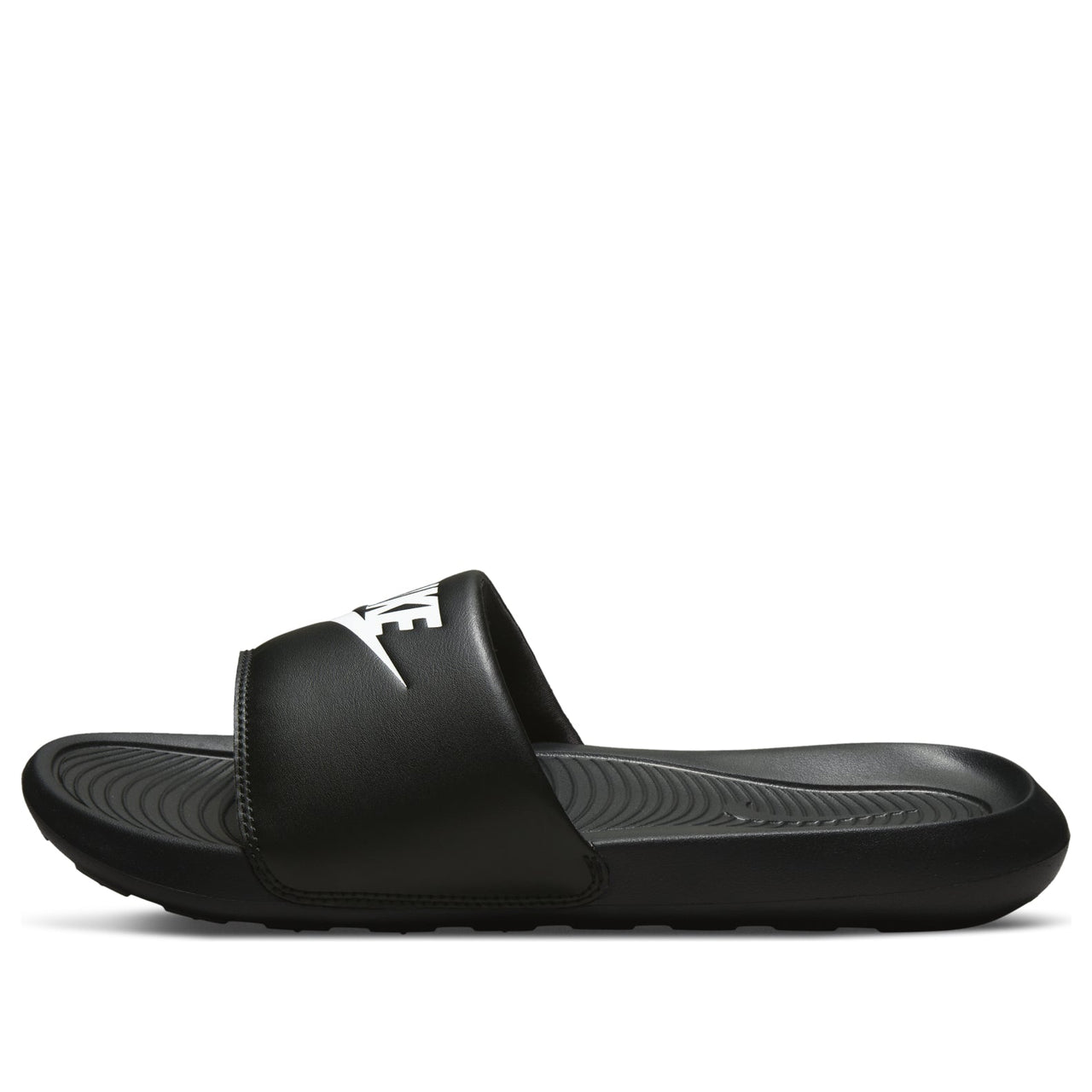 (WMNS) Nike Victori One Slide 'Black White' CN9677-005