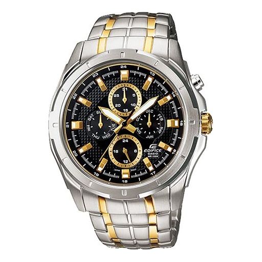 CASIO EDIFICE Waterproof Unisex Mens Black Analog EF-328SG-1AQ