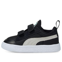 (TD) PUMA Suede Light-Flex V 'Black White' 380732-01