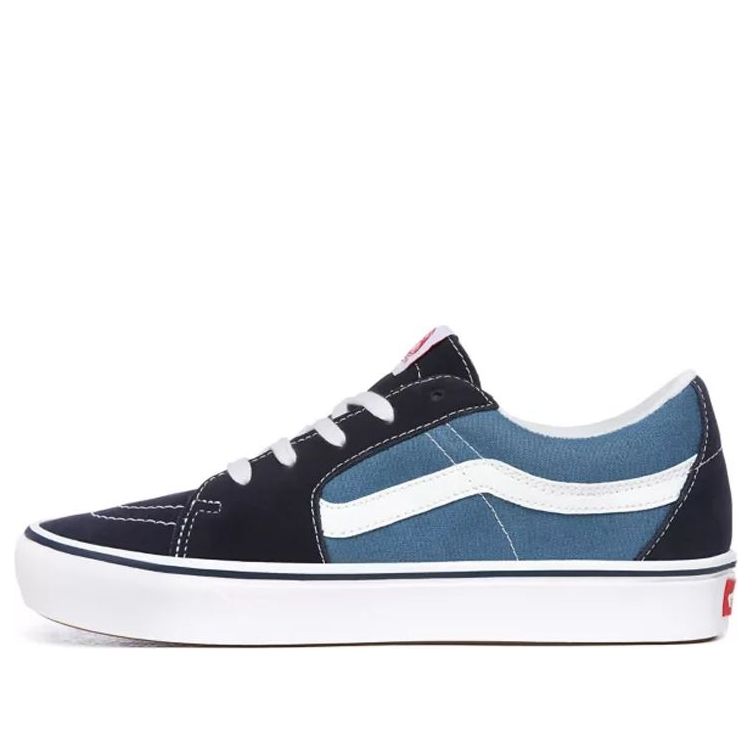 Vans Classic Comfycush Sk8Low 'Black Blue' VN0A4UVCVNT