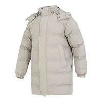 New Balance Long Puffer Jacket Asia Sizing 'Grey' AMJ24379-PAA