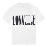 Converse Wordmark Logo Pocket T-Shirt Asia Sizing 'White' 10021505-A03