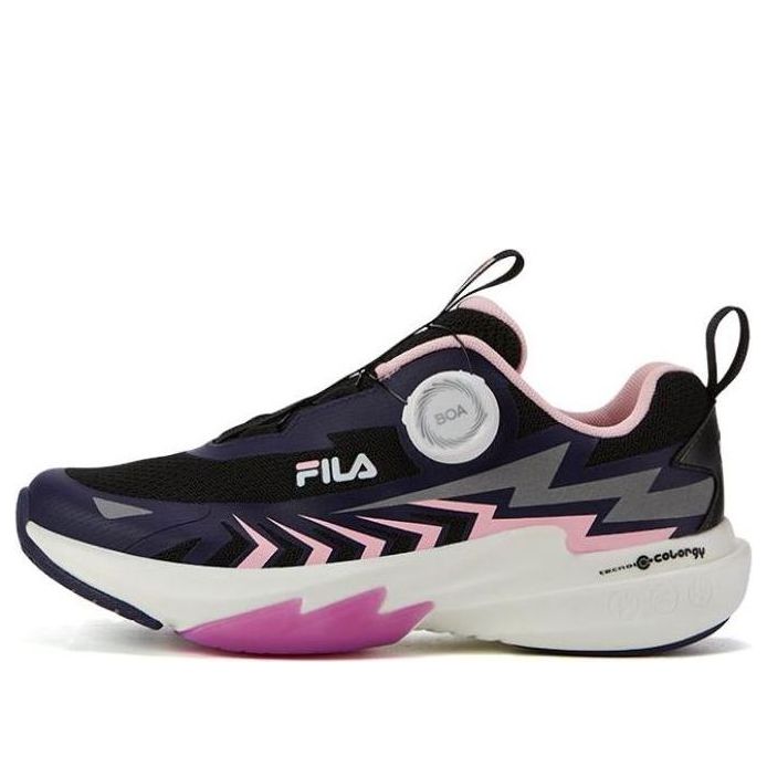 (GS) FILA Boa Athletic Shoes 'Black Pink' K15B312401FEB