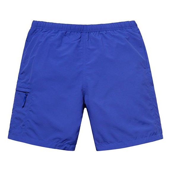 Supreme SS19 Nylon Trail Short Casual Shorts Unisex Blue SUP-SS19-10365