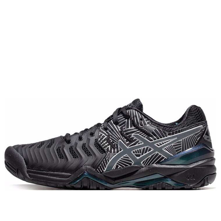 (WMNS) ASICS Gel Resolution 7 LE 'Black Silver' 1042A092-001