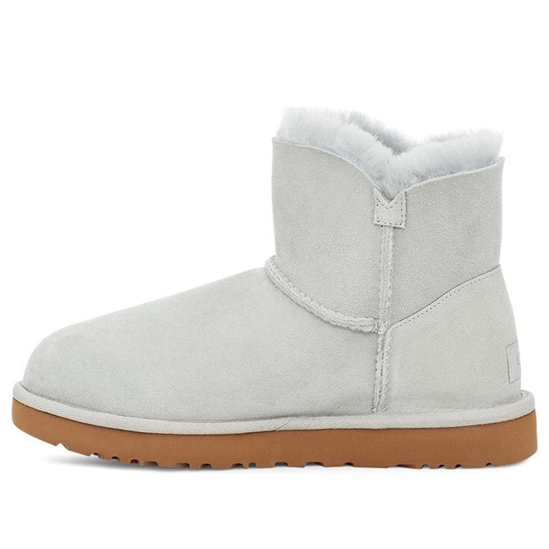 (WMNS) UGG Mini Bailey Star Gray White 1108930-GRV