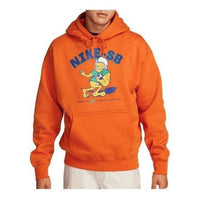 Nike SB Fleece Pullover Skate Hoodie 'Campfire Orange' FQ2196-893