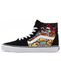 Vans SK8-HI Buty 'Black White Red' VN0A4BVTBLK