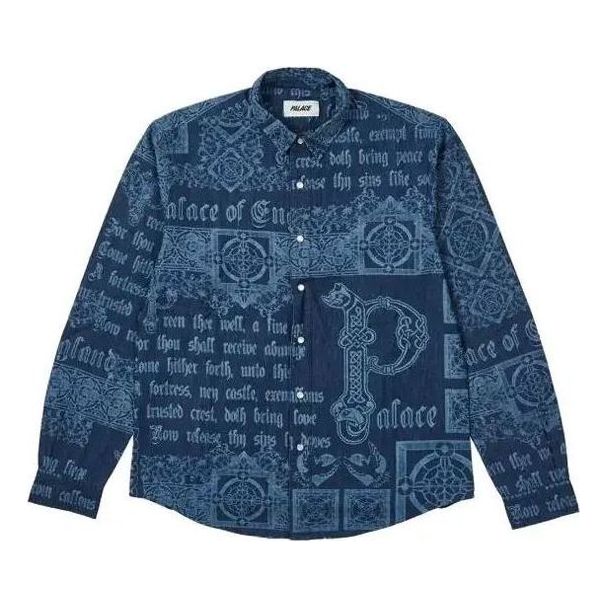 Palace Medieval Shirt 'Blue' P21SHT025