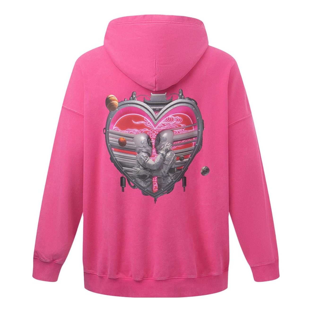 Li-Ning Valentine's Day Graphic Hoodie 'Pink' AWDT231-4