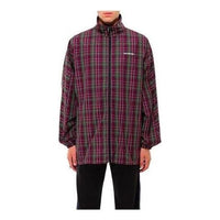 Balenciaga Plaid Full Zip Jacket 'Multicolor' 571434TGM316067