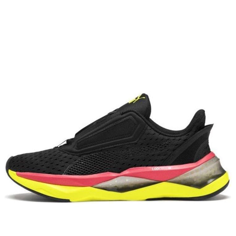 (WMNS) PUMA LQDCELL Shatter XT Training Shoes 'Black Yellow' 192629-02