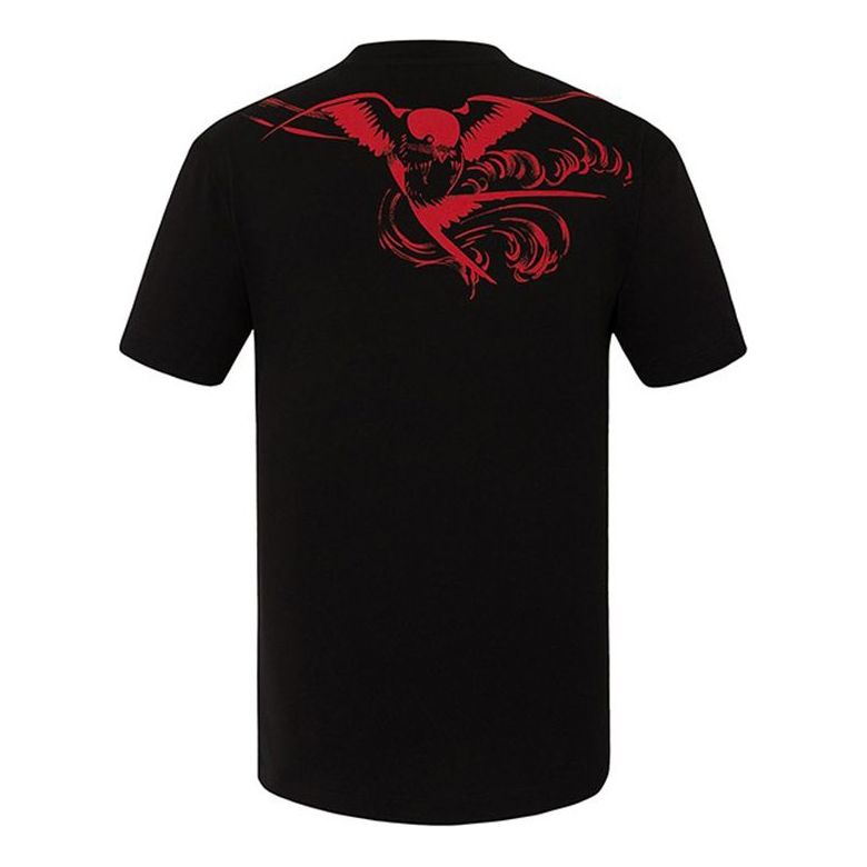 Alexander McQueen Letter Printing Male Black 291571-R0T24-1000