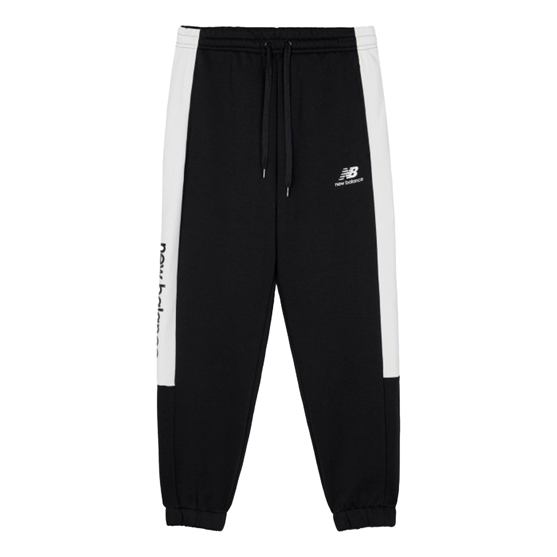 New Balance Cotton Sport Joggers Asia Sizing 'Black White' AMP03344-BK