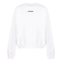 Off-White FW20 Masked Face Arrow Crew Mens Long Sleeve Sweater OMBA025E20FLE0090110