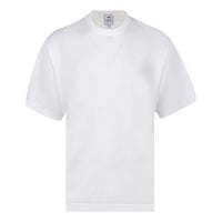 Men's Y-3 SS21 Classic Offset Logo Printing Short Sleeve White GV4186