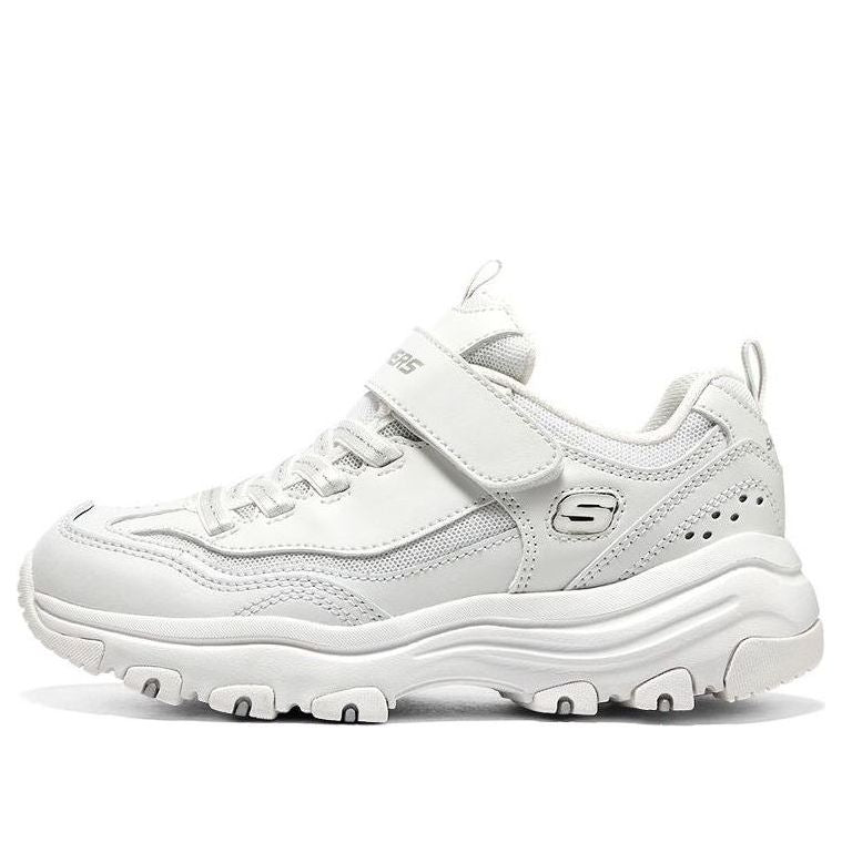 (GS) Skechers D'lites 1.0 Chunky Shoes 'White' 8701649L-WSL