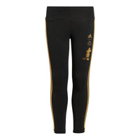 (PS) adidas x Disney 100 Leggings Asia Sizing 'Black Gold' IJ9337
