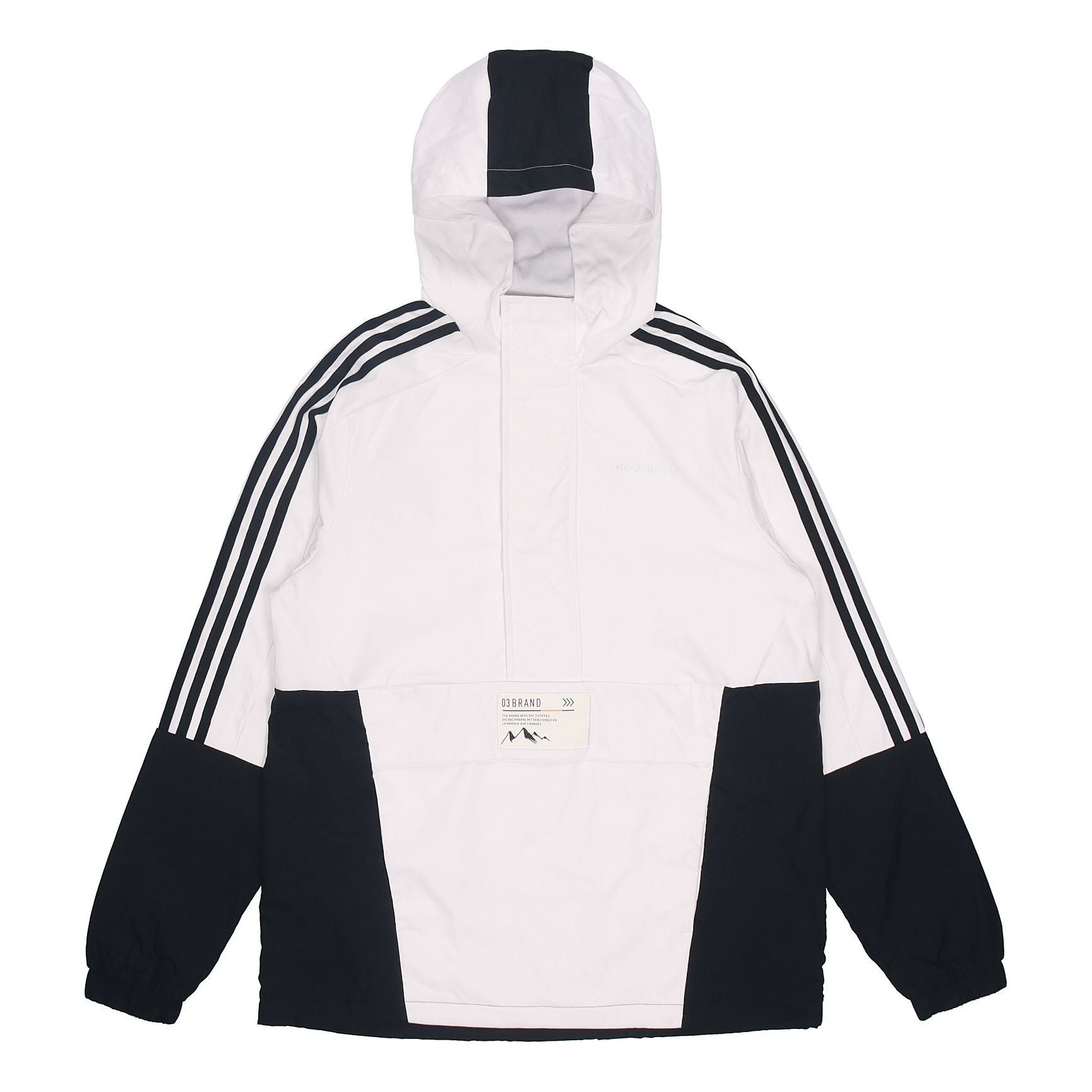 adidas neo Casual Sports hooded Jacket White GM2296