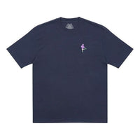 PALACE Handbag Navy Micro Mark Round Neck Short Sleeve Unisex Navy Blue P20TS017