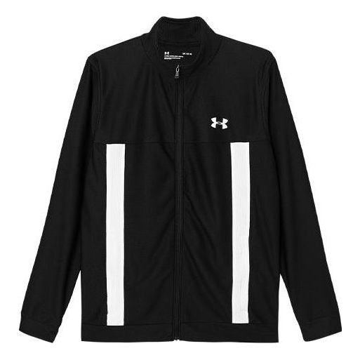 Under Armour Twister Track Jacket 'Black White' 1357454-001