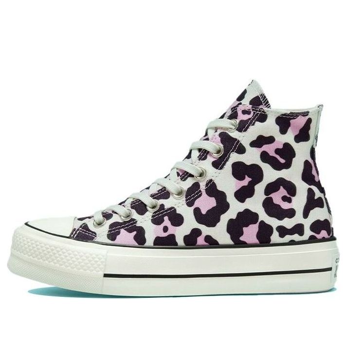 (WMNS) Converse Chuck Taylor All Star Lift High 'Leopard' 568002C