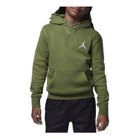(GS) Air Jordan MJ Pullover Hoodie 'Sky J Light Olive' 95C551-EF9